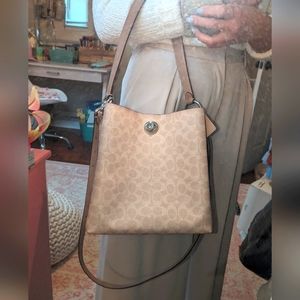 Coach Charlie Bucket Bag in Signature